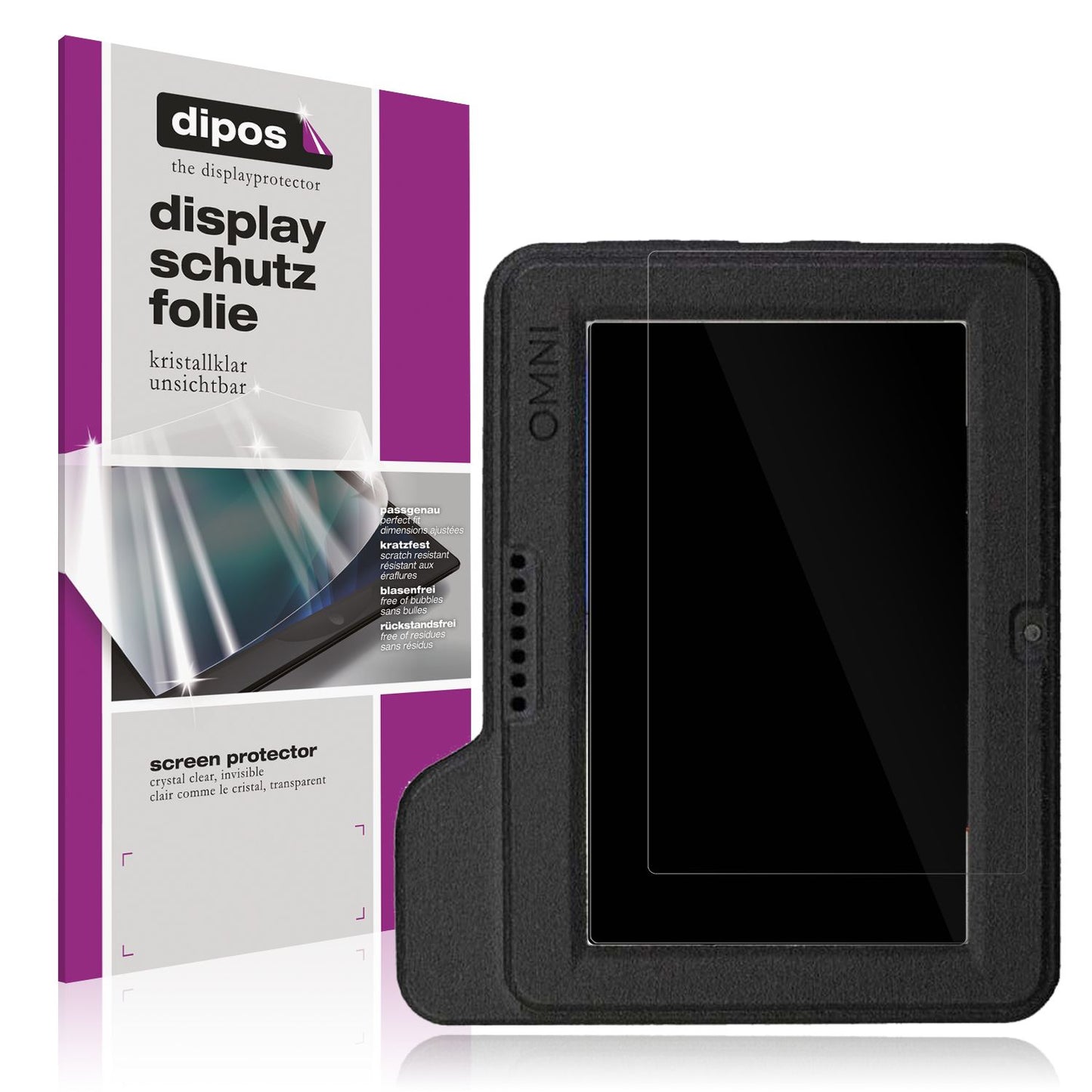 2x Screen Protector for Naviter Omni Protection Crystal Clear dipos
