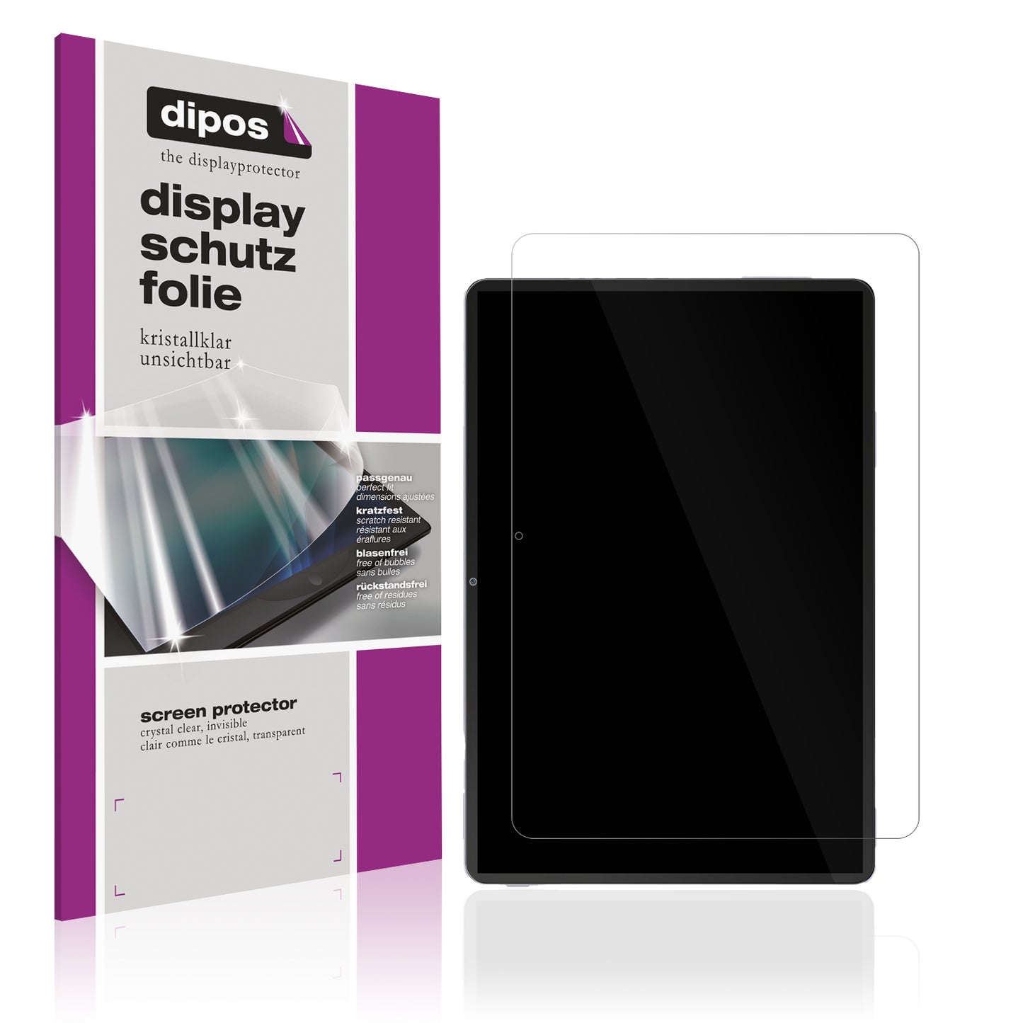 2x Schutzfolie klar für Huawei Mate Pad Display-Schutzfolie