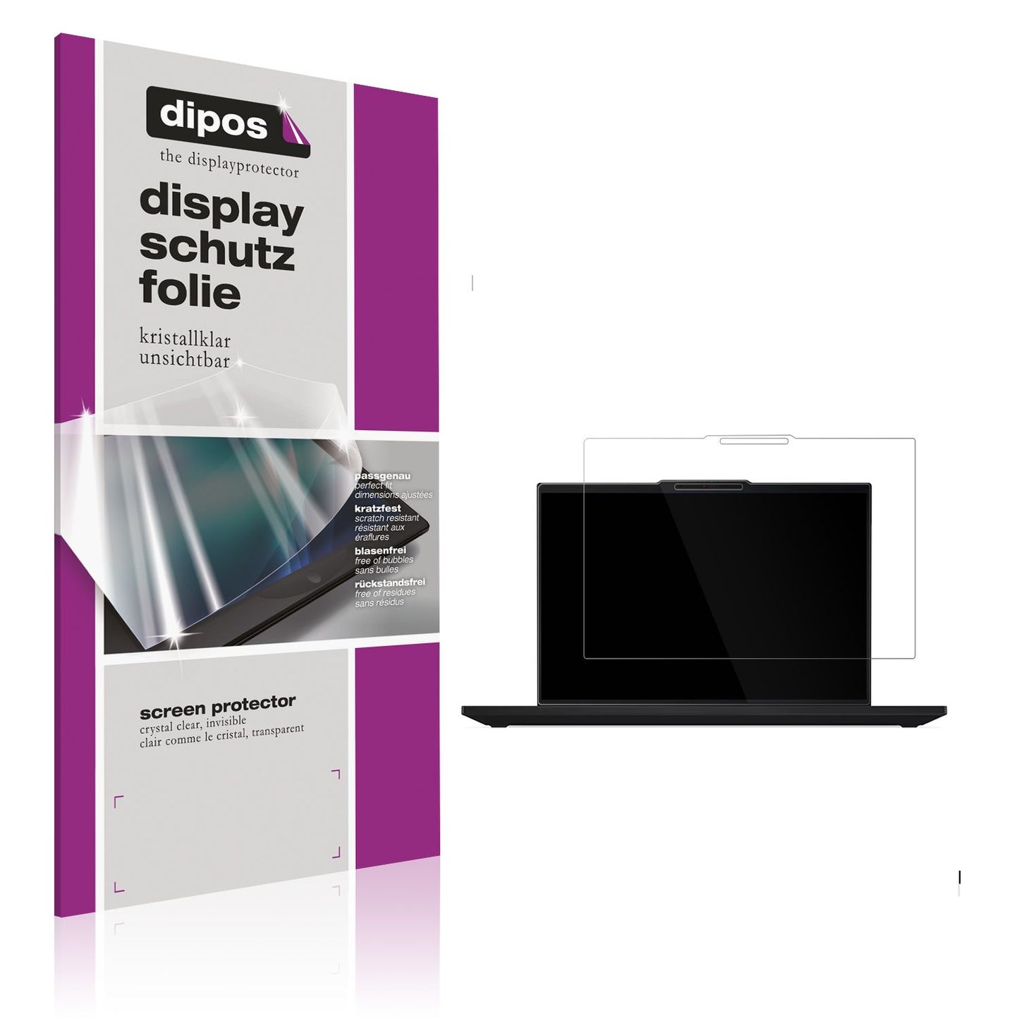 2x Screen Protector for Lenovo ThinkPad E16 Gen3 Protection Crystal Clear dipos