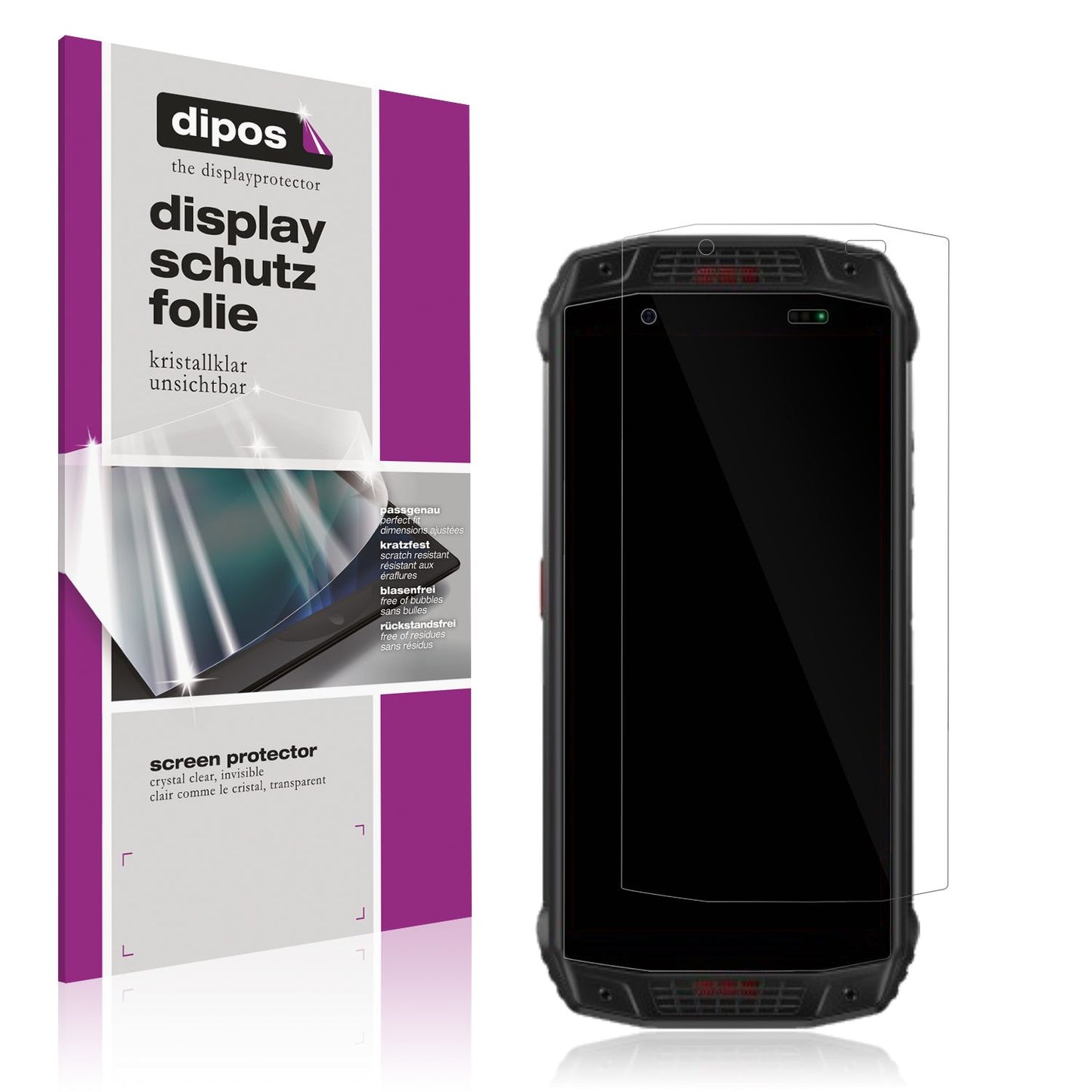 4x Screen Protector for Ulefone Armor 15 Protection Crystal Clear dipos