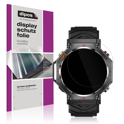 6x Schutzfolie klar für Rmana KC91 1.39 Zoll Display-Schutzfolie