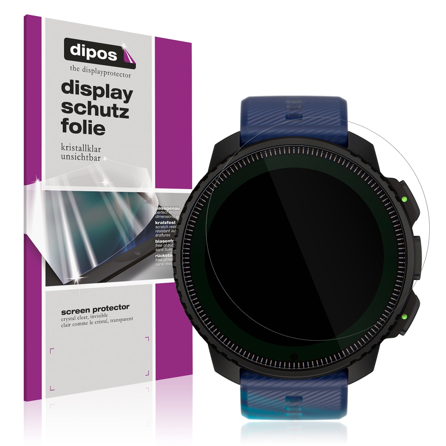 6x Schutzfolie klar für Suunto Vertical Solar Display-Schutzfolie