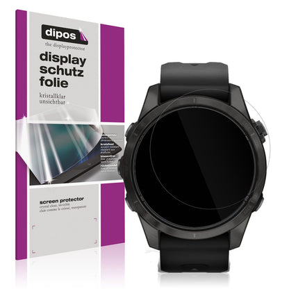 6x Screen Protector for Garmin Fenix 7s Pro 51mm Protection Crystal Clear dipos