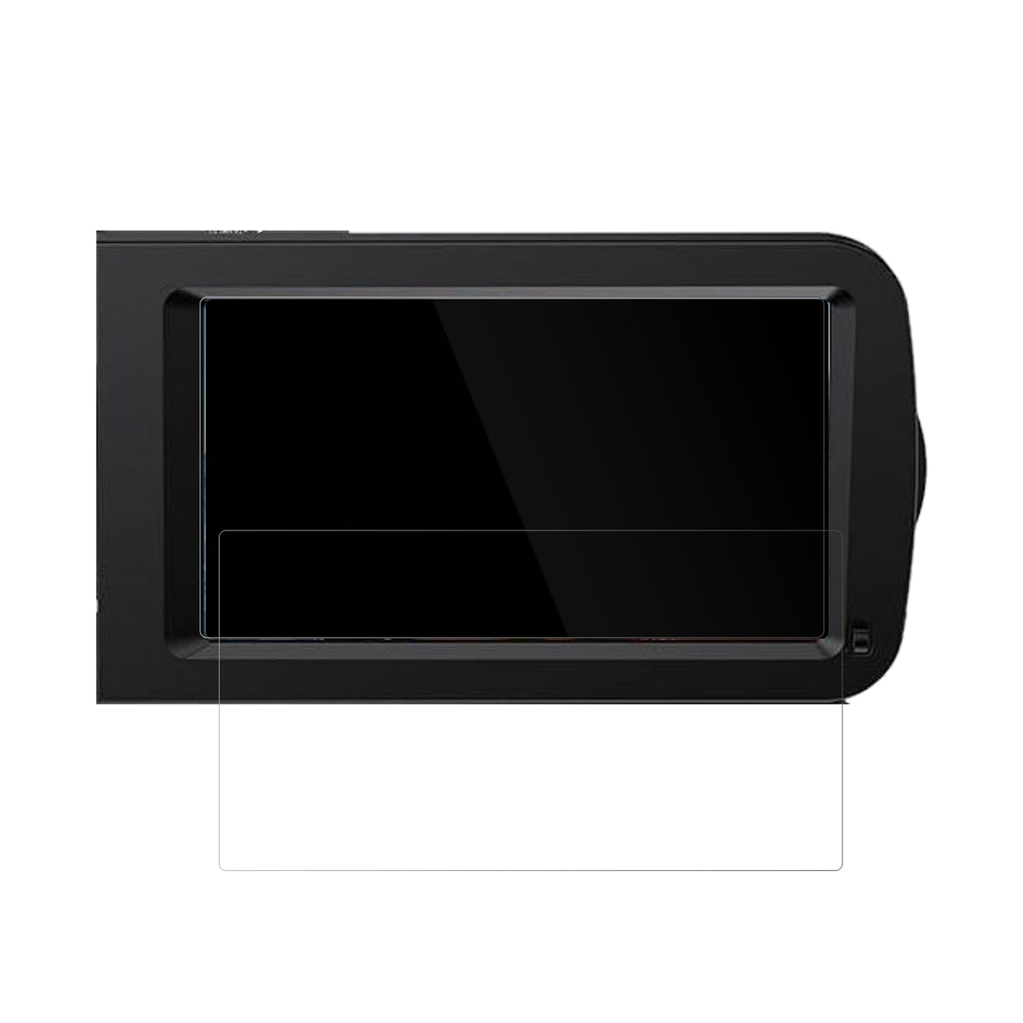 4x Schutzfolie klar für CAMKORY 3051 Camcorder Display-Schutzfolie