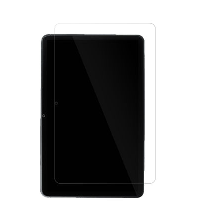 MedionLifetab P10752 mit aufgebrachter dipos Displayschutzfolie, glasklare Darstellung ohne Einschränkungen