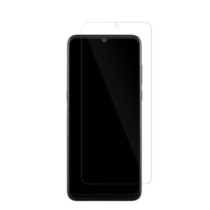 Alcatel3L (2021) mit aufgebrachter dipos Displayschutzfolie, glasklare Darstellung ohne Einschränkungen