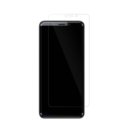 CoolpadCool Play 7C mit aufgebrachter dipos Displayschutzfolie, glasklare Darstellung ohne Einschränkungen