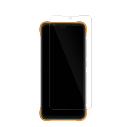 UmidigiBison X10 mit aufgebrachter dipos Displayschutzfolie, glasklare Darstellung ohne Einschränkungen