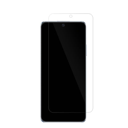 HuaweiNova Y90 mit aufgebrachter dipos Displayschutzfolie, glasklare Darstellung ohne Einschränkungen