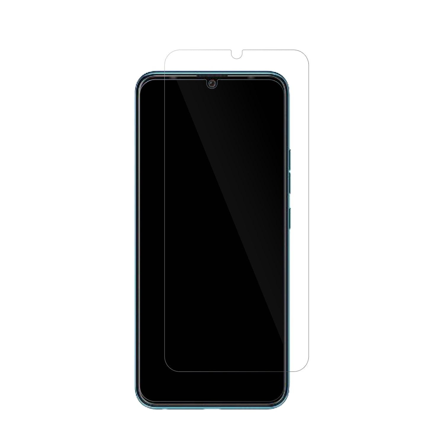 TecnoSpark 9 mit aufgebrachter dipos Displayschutzfolie, glasklare Darstellung ohne Einschränkungen