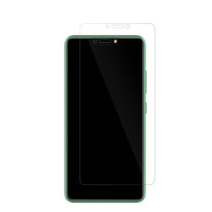 WaltonPrimo F10 mit aufgebrachter dipos Displayschutzfolie, glasklare Darstellung ohne Einschränkungen