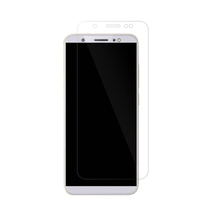 TecnoCamon IN5 mit aufgebrachter dipos Displayschutzfolie, glasklare Darstellung ohne Einschränkungen