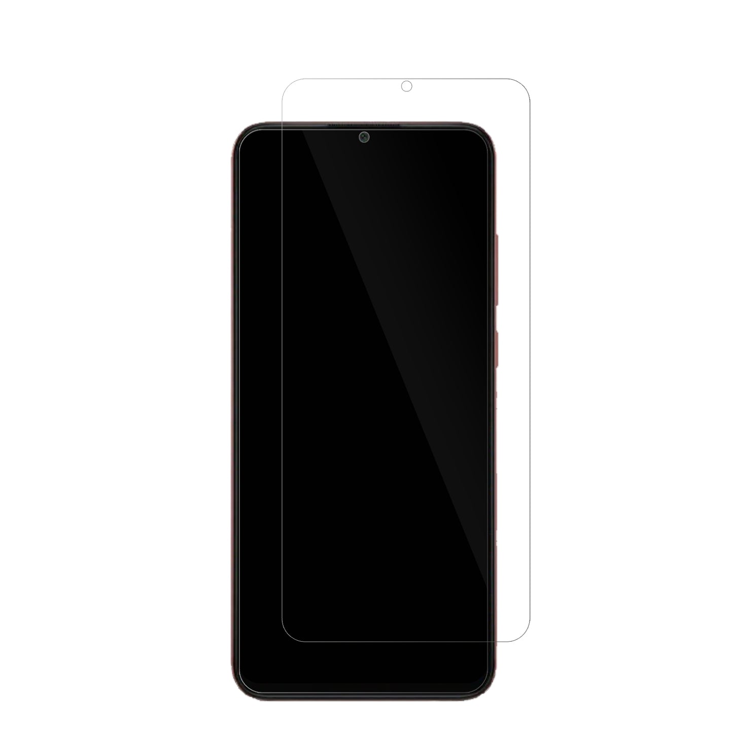 2x Schutzfolie klar für Samsung Galaxy F04 Display-Schutzfolie
