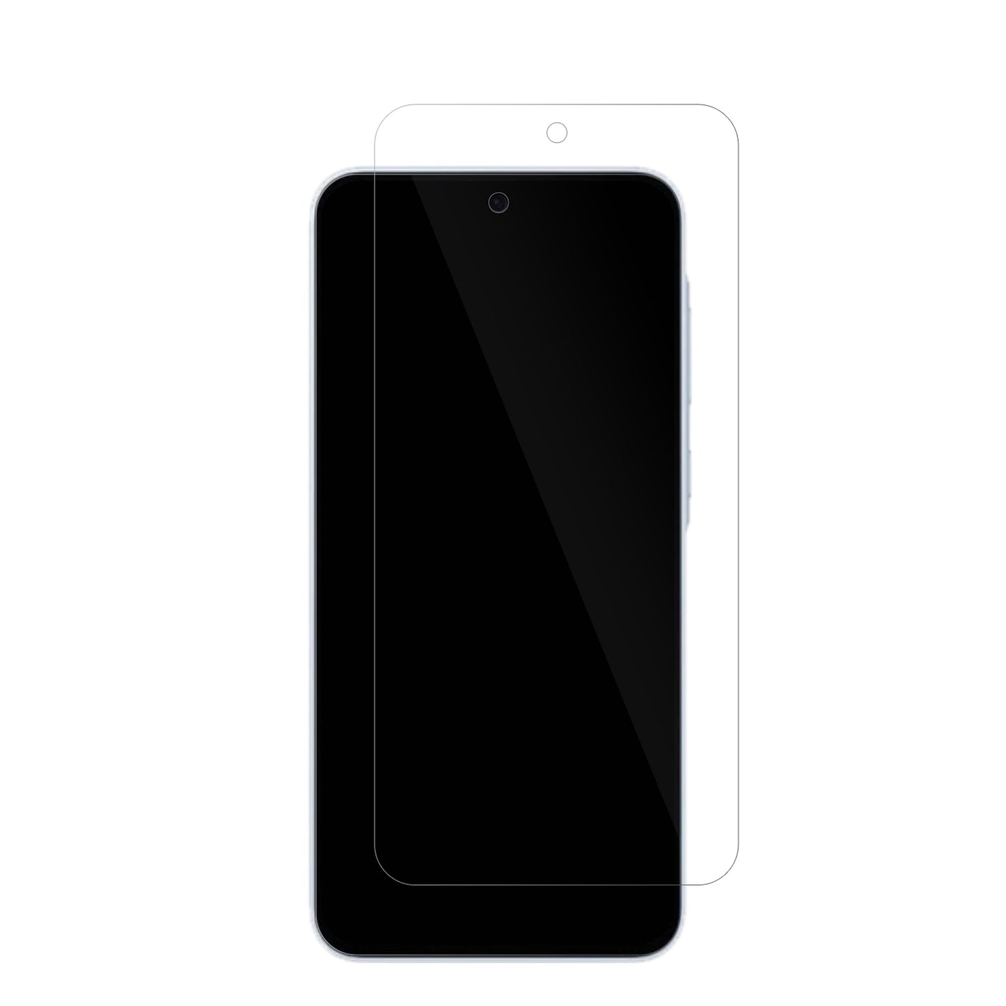 4x Schutzfolie klar für Samsung Galaxy A35 5G Display-Schutzfolie
