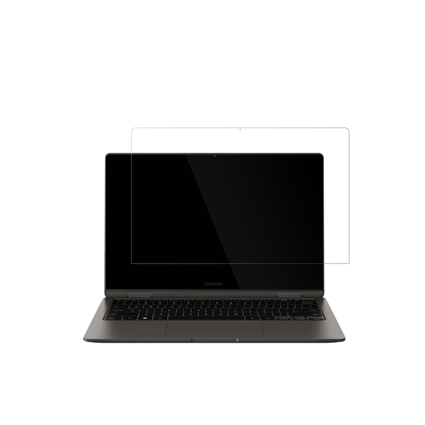 2x Schutzfolie klar für Samsung Galaxy Book 3 360 13.3 NP730QFG Display-Schutzfolie