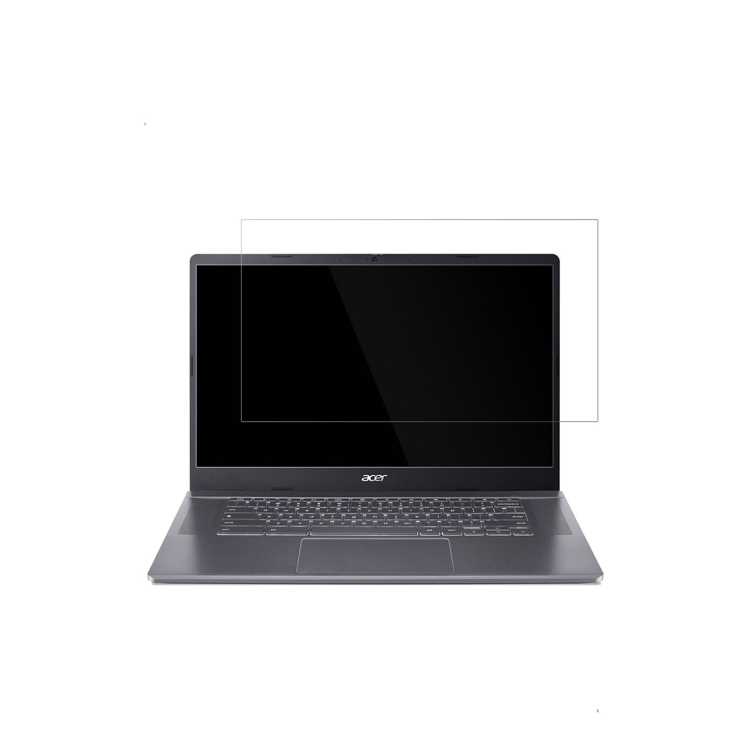 2x Schutzfolie klar für Acer Chromebook Plus 515 Display-Schutzfolie