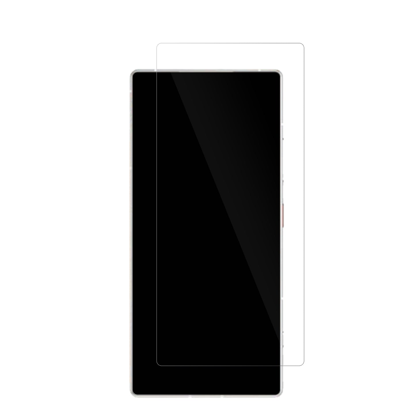 dipos Displayschutz für Nubia Z70S UItra, transparente Oberfläche, geringe Dicke und perfekte Passform