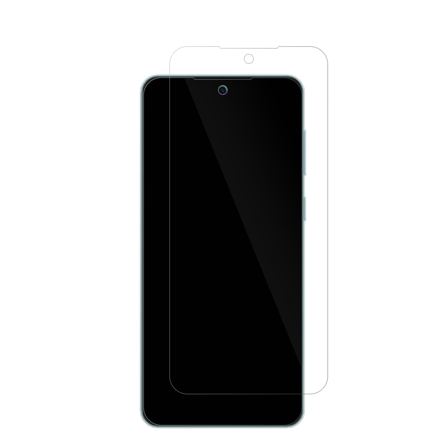 4x Schutzfolie klar für Samsung Galaxy M55 5G Display-Schutzfolie