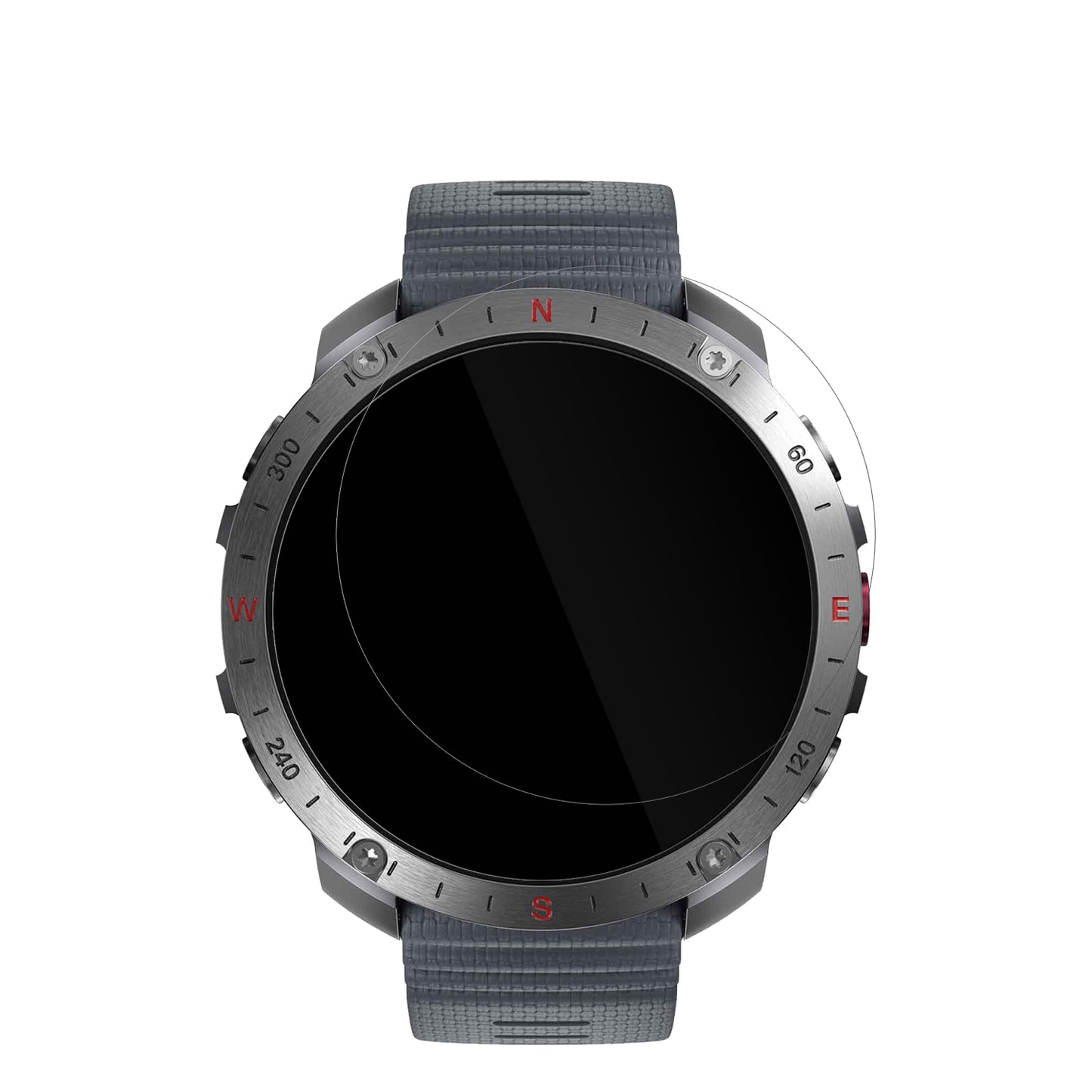 6x Schutzfolie klar für Polar Grit X2 Display-Schutzfolie
