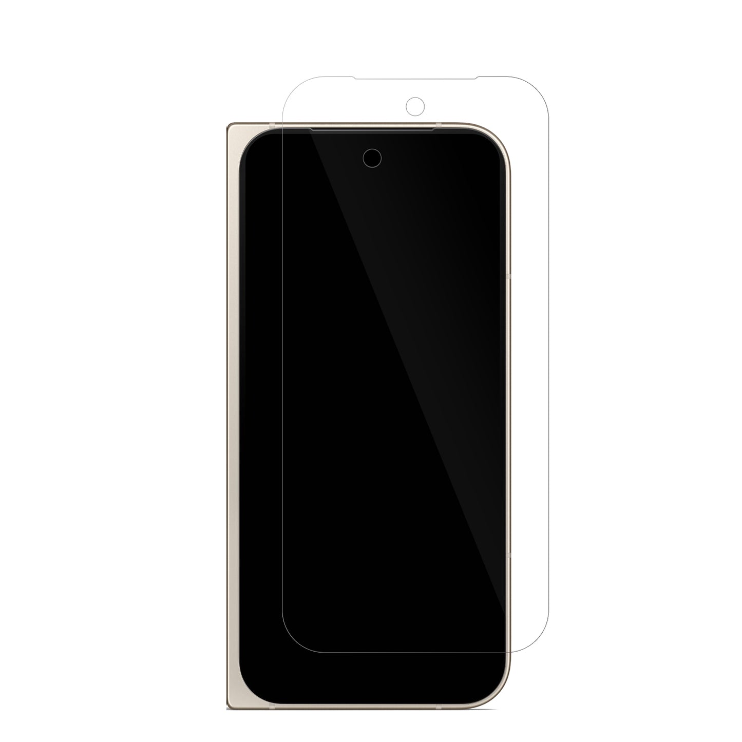 4x Schutzfolie klar für Google Pixel 9 Pro Fold Display-Schutzfolie