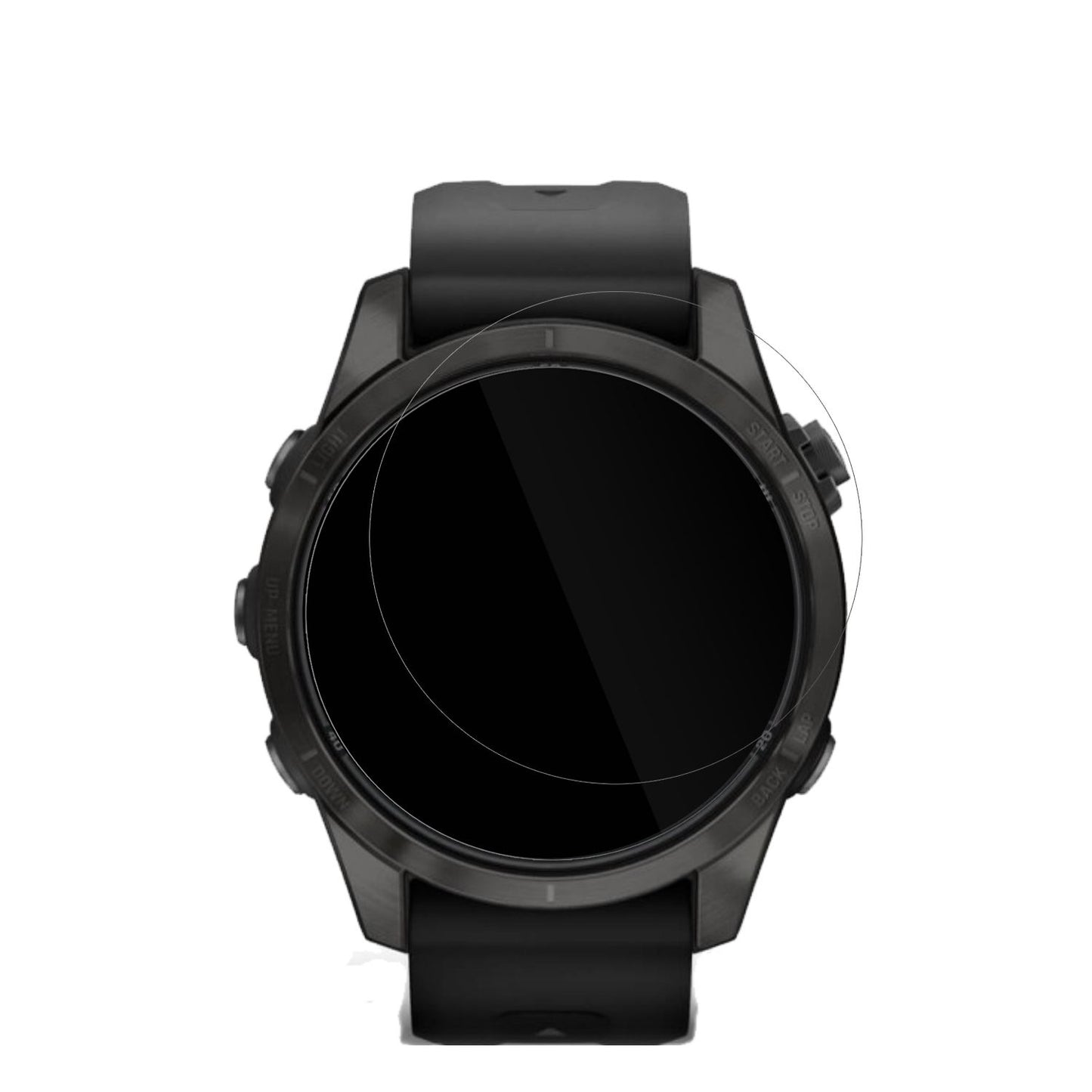 6x Screen Protector for Garmin Fenix 7s Pro 51mm Protection Crystal Clear dipos