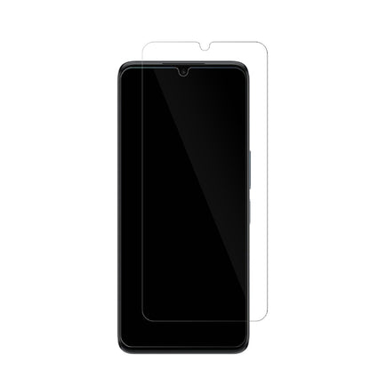 TCL30 Plus mit aufgebrachter dipos Displayschutzfolie, glasklare Darstellung ohne Einschränkungen