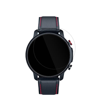 Motsfit1,32 Zoll Smartwatch mit aufgebrachter dipos Displayschutzfolie, glasklare Darstellung ohne Einschränkungen