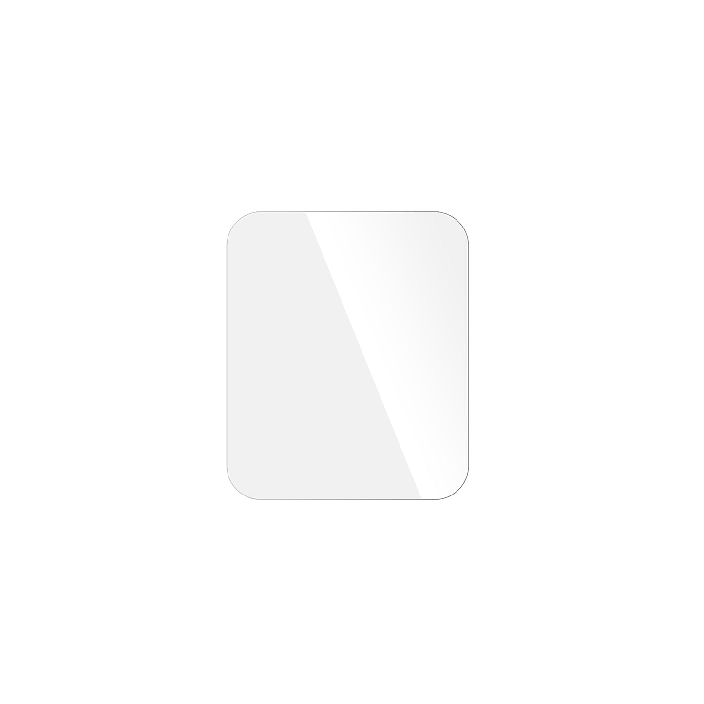 dipos Displayschutz für Kalinco CS201C Smartwatch, transparente Oberfläche, geringe Dicke und perfekte Passform