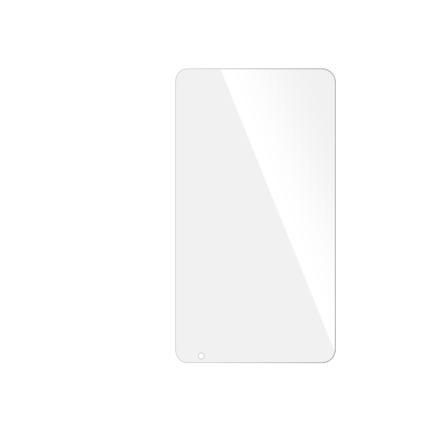 2x Schutzfolie klar für Goodtel G7 Azul 7 Zoll Display-Schutzfolie