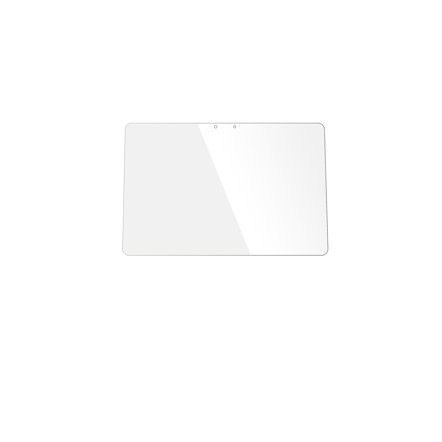 2x Schutzfolie klar für Samsung Galaxy Book W720 12 Zoll Display-Schutzfolie