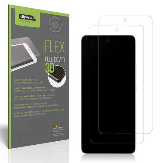 2x Full Cover matte Film for Xiaomi Poco M7 Pro 5G Screen Protector Anti-Shock