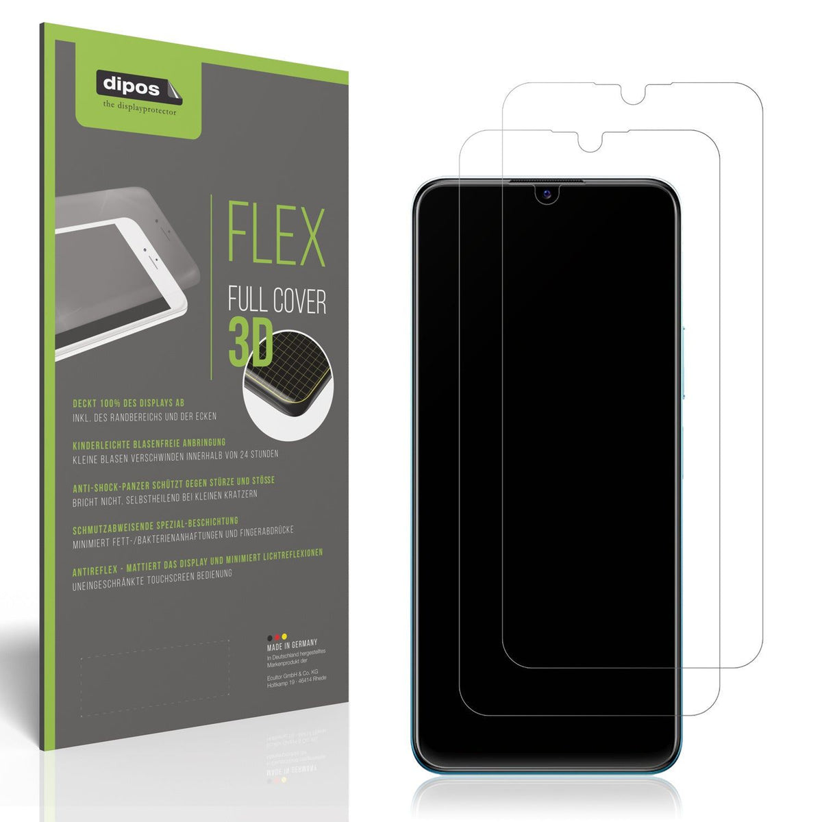 dipos FLEX 2x Matte Screen Protector for Vivo Y15c