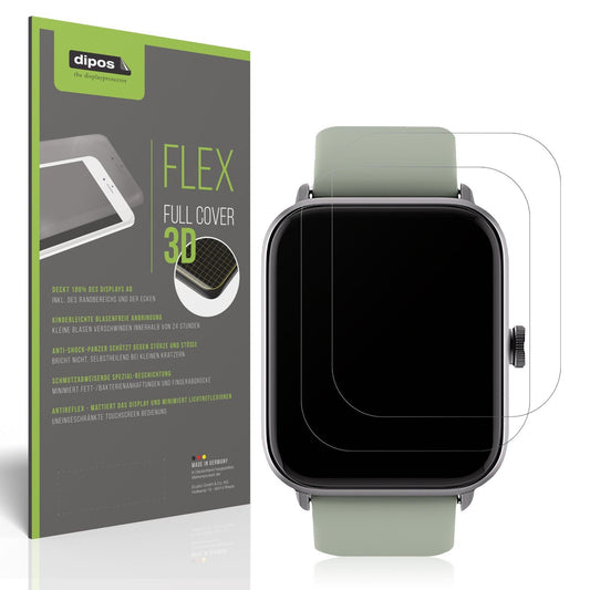 dipos FLEX 2x Matte Screen Protector for Noise ColorFit Pro 3 Alpha