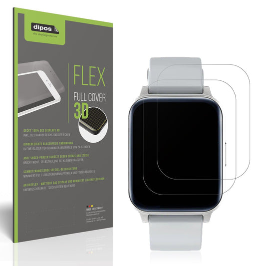 dipos FLEX 2x Matte Screen Protector for Fireboltt Ninja 3