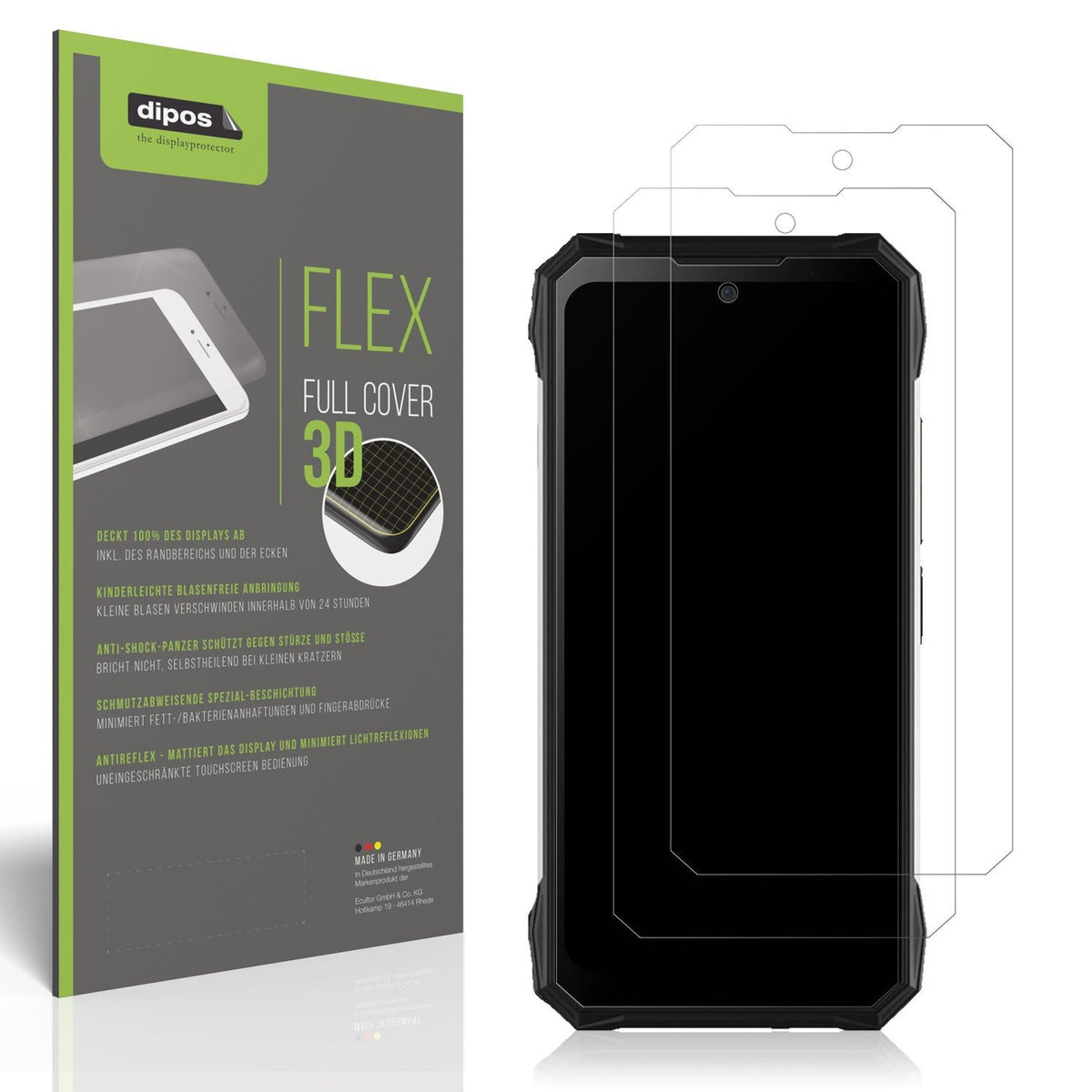 dipos FLEX 2x Matte Screen Protector for Doogee S89 Pro