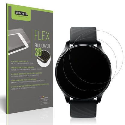 2x Matte Full Cover Screen Protector for OnePlus Nord Smartwatch