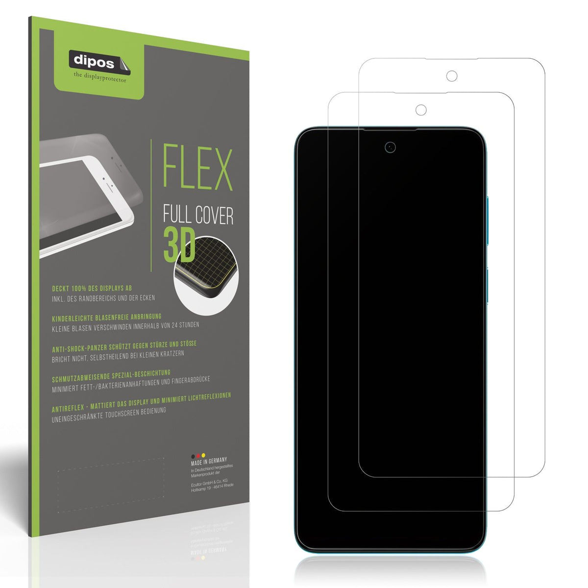 dipos FLEX 2x Matte Screen Protector for Motorola Moto G22