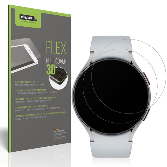 2x Full Cover matte Film for Samsung Galaxy Watch 6 44mm Screen Protector