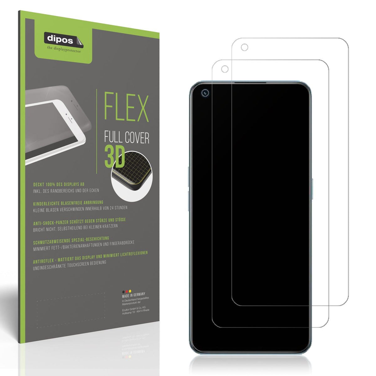 dipos FLEX 2x Matte Screen Protector for Realme 9 Pro Plus