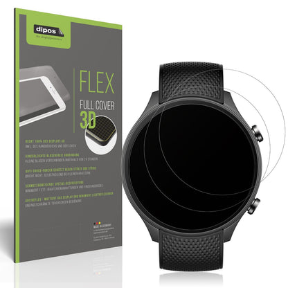 2x Full Cover matte Film for OnePlus Watch 2 Screen Protector Anti-Shock
