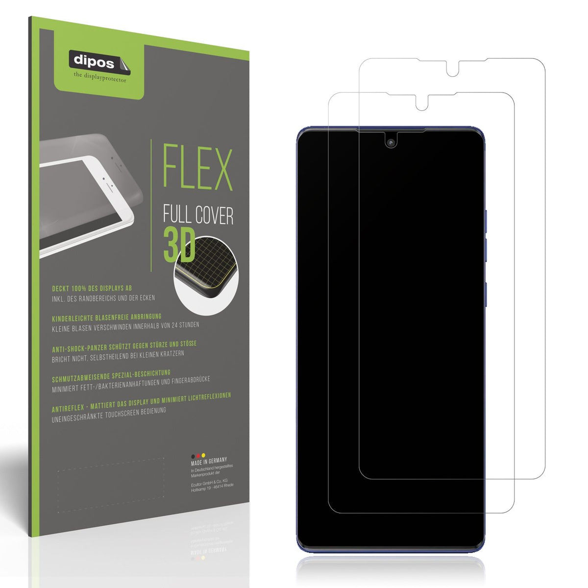 2x Full Cover matte Film for Motorola Moto G85 Screen Protector Anti-Shock