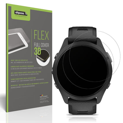 2x Full Cover matte Film for Garmin Forerunner 265s 42mm Screen Protector