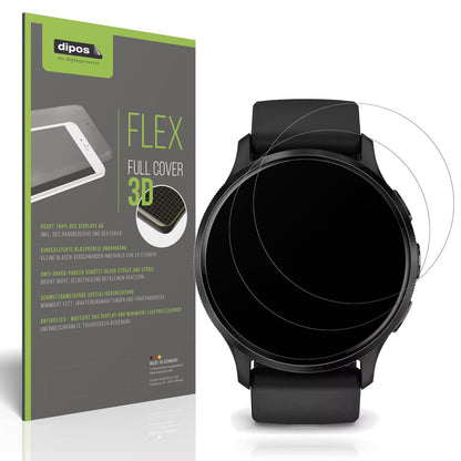 2x Full Cover matte Film for Garmin Venu 3s Screen Protector Anti-Shock