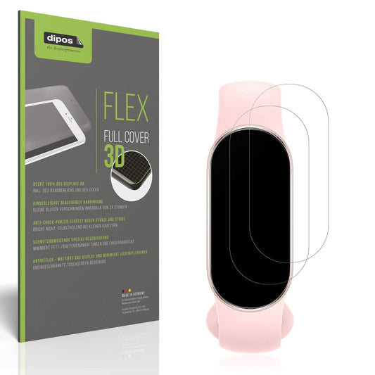 2x Full Cover matte Film for Xiaomi Smartband 9 Screen Protector Anti-Shock