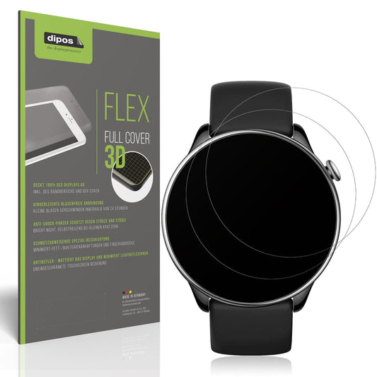 2x Full Cover matte Film for Amazfit GTR mini Screen Protector Anti-Shock