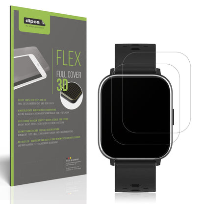 2x Full Cover matte Film for Denver SW-165 Screen Protector Anti-Shock