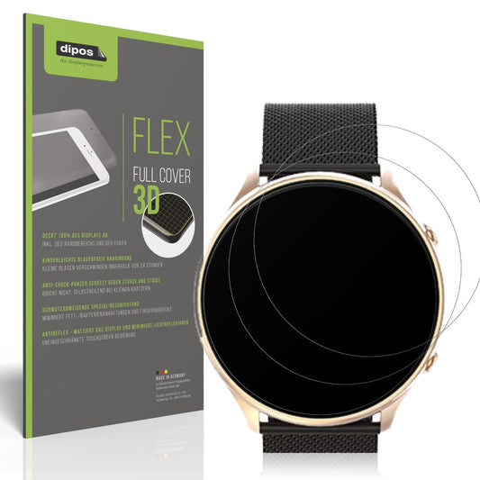 2x Full Cover matte Film for SLOKSFil S51 Smartwatch Screen Protector Anti-Shock