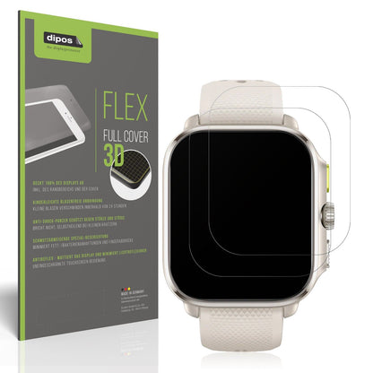 2x Full Cover matte Film for Amazfit Cheetah Square Screen Protector Anti-Shock