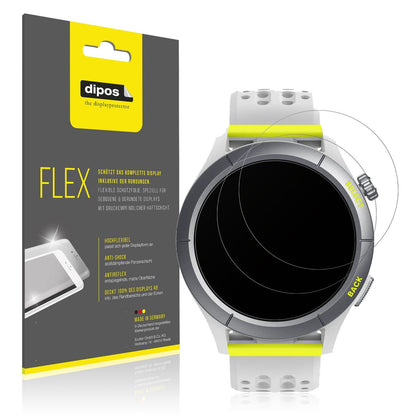 2x Full Cover matte Film for Amazfit Cheetah round Screen Protector Anti-Shock