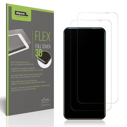 2x Full Cover matte Film for Mobicel X9 Screen Protector Anti-Shock